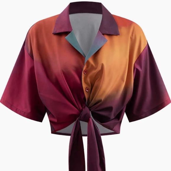 Chrome Tie T Shirt - Picture 3 of 4